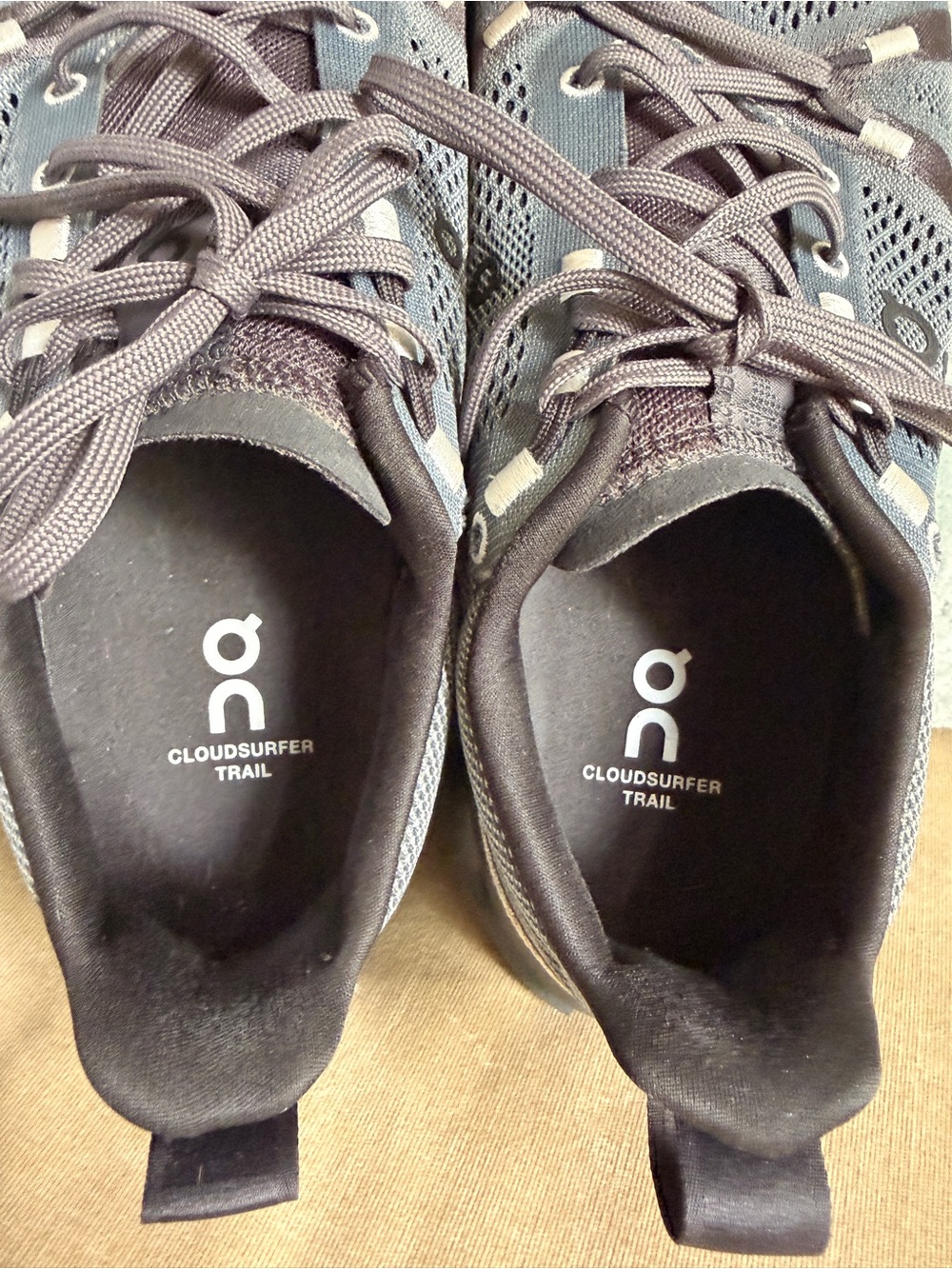 On Cloudsurfer Trail Women's Running Shoes|Eclipse Black Size 11 EU 43 - Picture 7 of 7